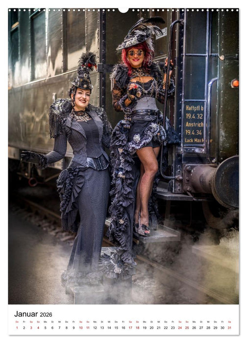 Zahnräder der Zeit (CALVENDO Premium Wandkalender 2026)