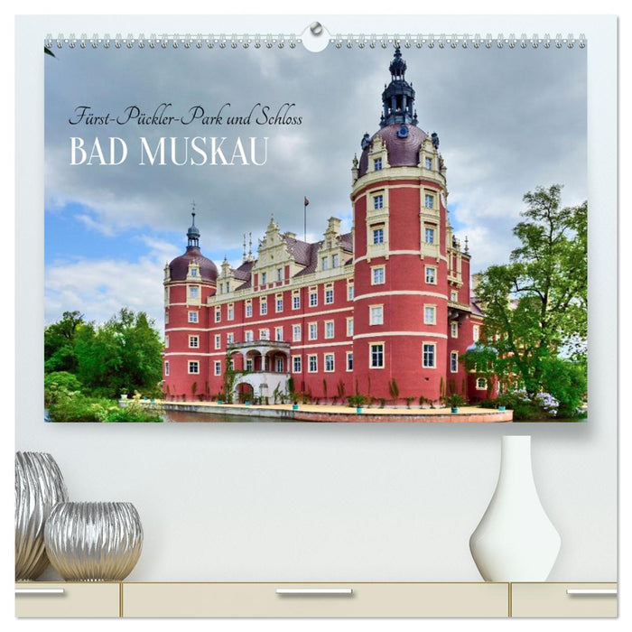 Fürst-Pückler-Park und Schloss – Bad Muskau (CALVENDO Premium Wandkalender 2026)