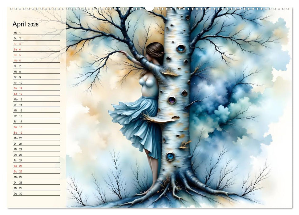 Waldgeborene Eleganz (CALVENDO Premium Wandkalender 2026)