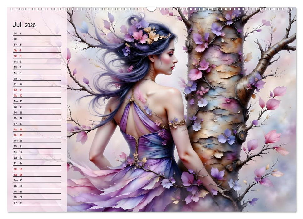 Waldgeborene Eleganz (CALVENDO Premium Wandkalender 2026)