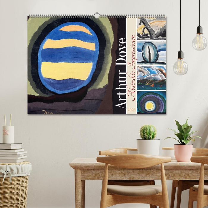 Arthur Dove - Abstrakte Impressionen (CALVENDO Wandkalender 2026)