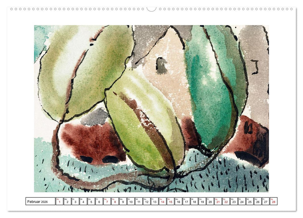 Arthur Dove - Abstrakte Impressionen (CALVENDO Wandkalender 2026)