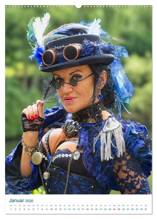 Chronik einer Zeitreisenden (CALVENDO Premium Wandkalender 2026)