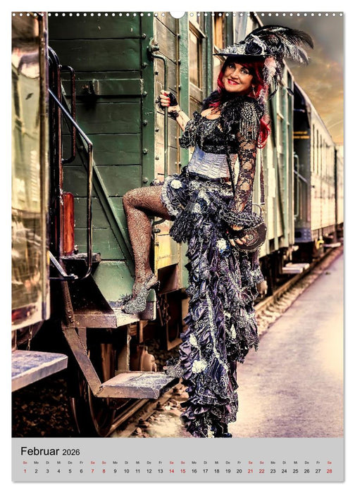 Chronik einer Zeitreisenden (CALVENDO Premium Wandkalender 2026)