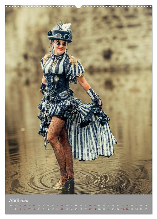 Chronik einer Zeitreisenden (CALVENDO Premium Wandkalender 2026)