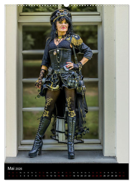 Chronik einer Zeitreisenden (CALVENDO Premium Wandkalender 2026)