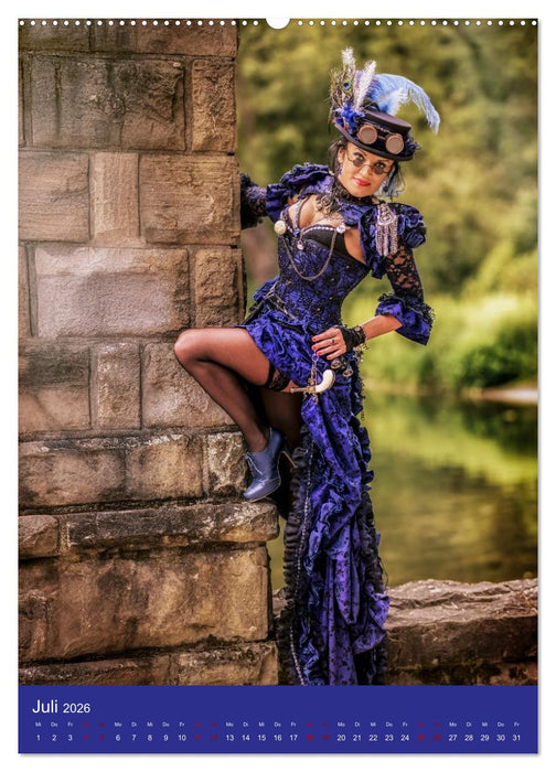 Chronik einer Zeitreisenden (CALVENDO Premium Wandkalender 2026)