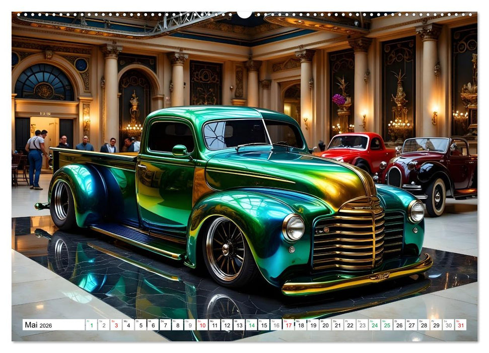 Farbenfrohe Lackvisionen (CALVENDO Premium Wandkalender 2026)