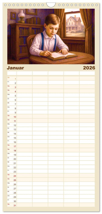 John Steinbeck (CALVENDO Familienplaner 2026)