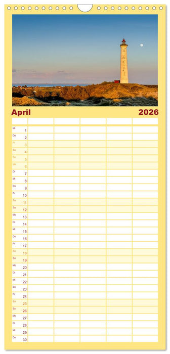 Westjütland - Dänemarks Westen erleben (CALVENDO Familienplaner 2026)
