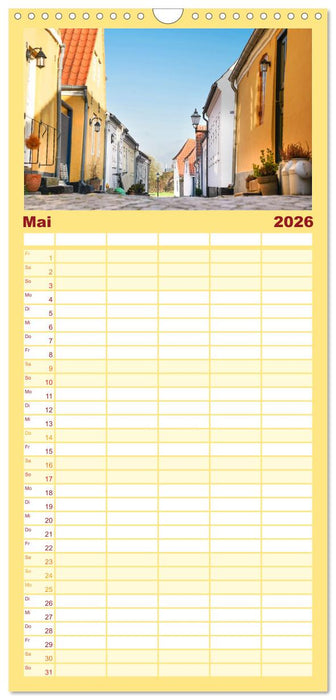 Westjütland - Dänemarks Westen erleben (CALVENDO Familienplaner 2026)