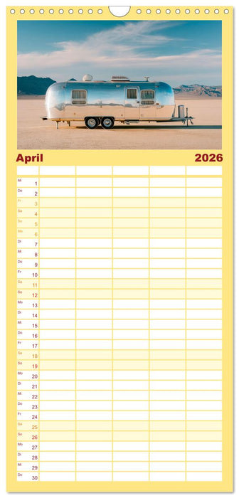 Caravanesque (CALVENDO Familienplaner 2026)