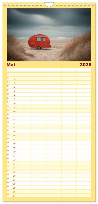 Caravanesque (CALVENDO Familienplaner 2026)