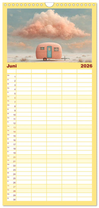 Caravanesque (CALVENDO Familienplaner 2026)