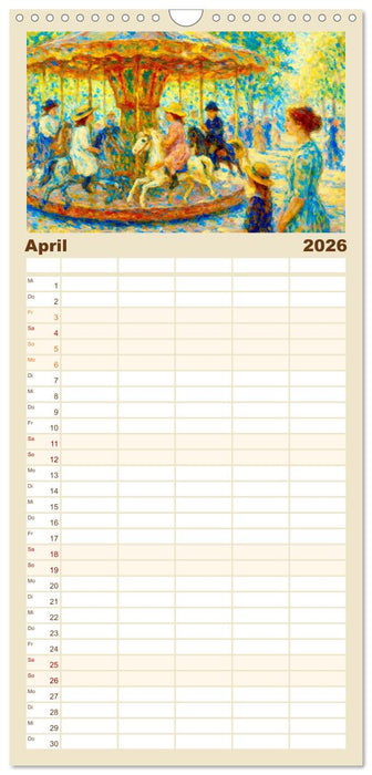 Rainer Maria Rilke. Sein Leben, seine Werke (CALVENDO Familienplaner 2026)