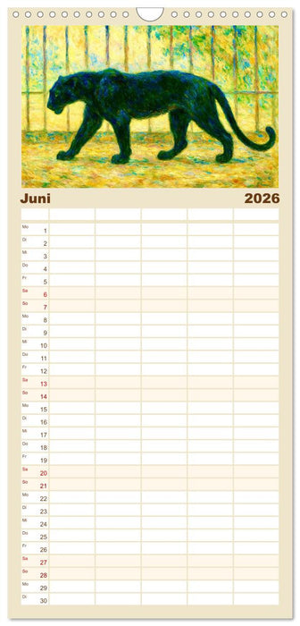 Rainer Maria Rilke. Sein Leben, seine Werke (CALVENDO Familienplaner 2026)