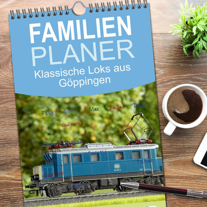 Klassische Loks aus Göppingen (CALVENDO Familienplaner 2026)