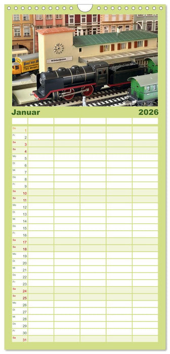 Klassische Loks aus Göppingen (CALVENDO Familienplaner 2026)