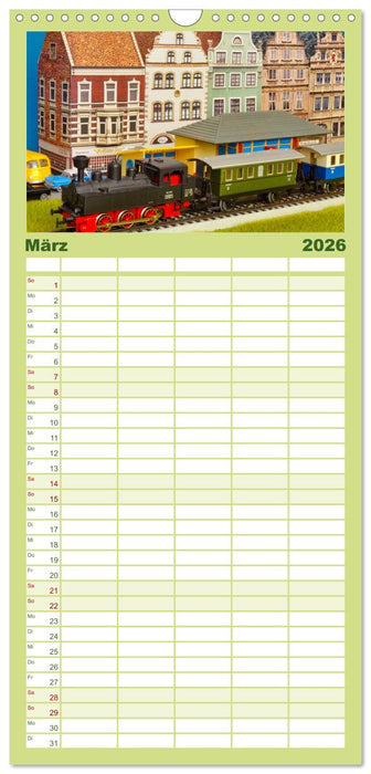 Klassische Loks aus Göppingen (CALVENDO Familienplaner 2026)