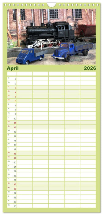 Klassische Loks aus Göppingen (CALVENDO Familienplaner 2026)