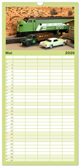 Klassische Loks aus Göppingen (CALVENDO Familienplaner 2026)