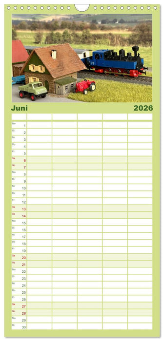 Klassische Loks aus Göppingen (CALVENDO Familienplaner 2026)