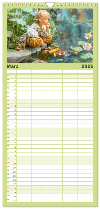 Kois - Ein Juwel unter Fischen (CALVENDO Familienplaner 2026)