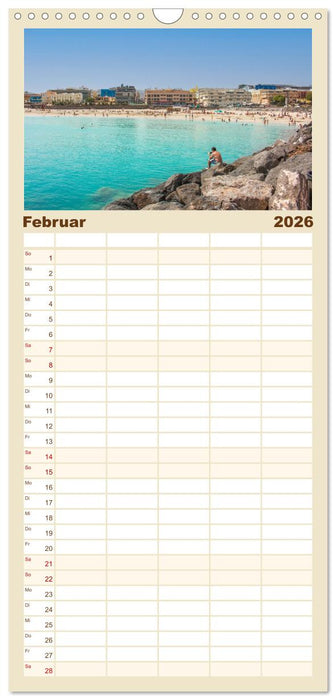 Fuerteventura – Von Stränden und Bergen (CALVENDO Familienplaner 2026)