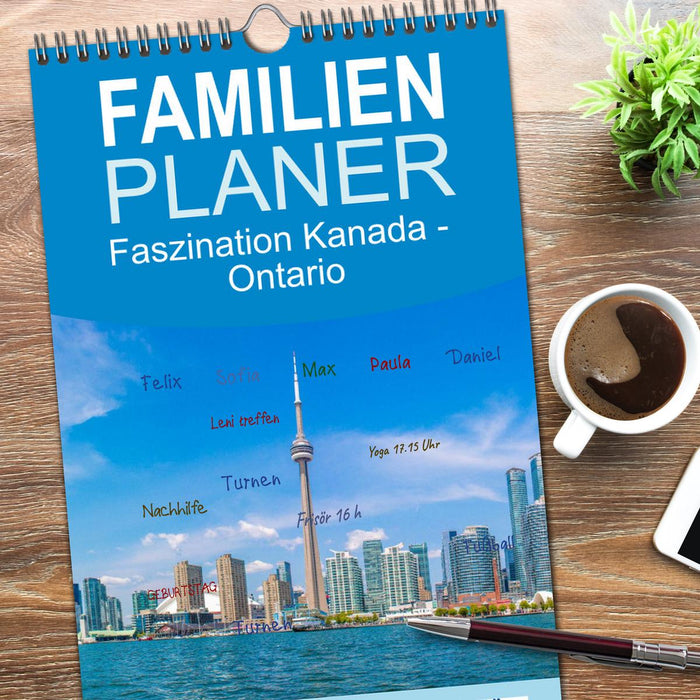Faszination Kanada - Ontario (CALVENDO Familienplaner 2026)