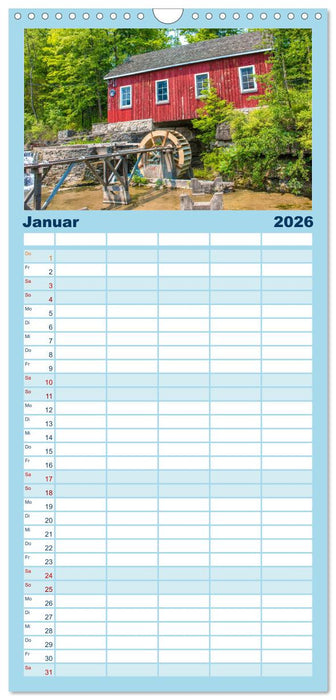 Faszination Kanada - Ontario (CALVENDO Familienplaner 2026)