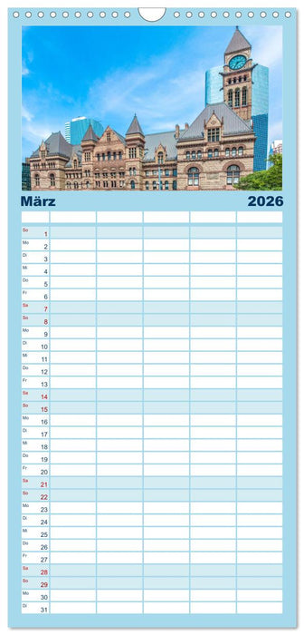 Faszination Kanada - Ontario (CALVENDO Familienplaner 2026)