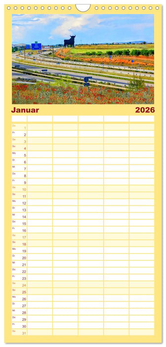 Madrid – Metropole mit Herz (CALVENDO Familienplaner 2026)