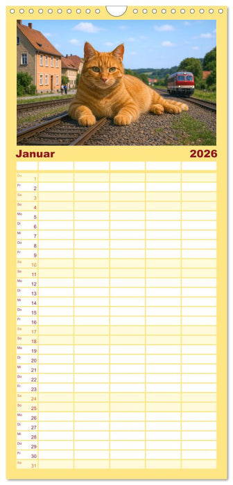 Katzen Weltherrschaft (CALVENDO Familienplaner 2026)