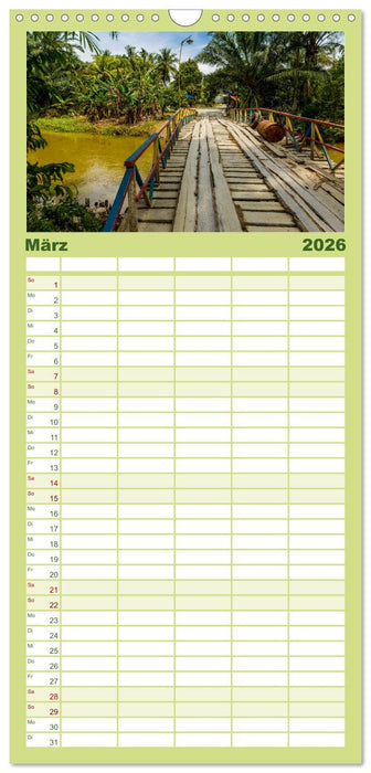 Entdecke Sumatra (CALVENDO Familienplaner 2026)