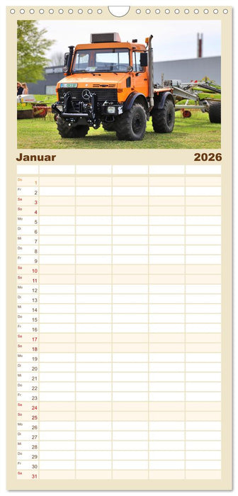 Universalmotorgeräte Eine Stern-Parade (CALVENDO Familienplaner 2026)