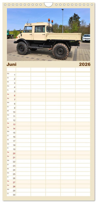 Universalmotorgeräte Eine Stern-Parade (CALVENDO Familienplaner 2026)