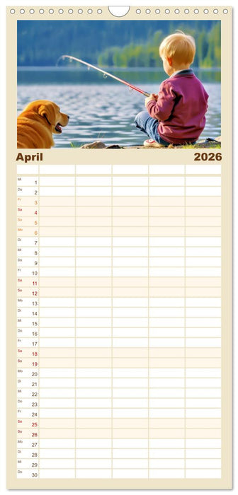 Beste Freunde fürs Leben (CALVENDO Familienplaner 2026)