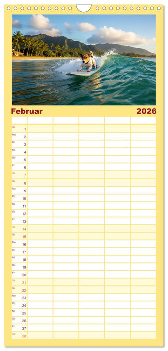 Jack Russel Active (CALVENDO Familienplaner 2026)