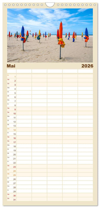 Normandie - Frankreichs wunderschöner Norden (CALVENDO Familienplaner 2026)