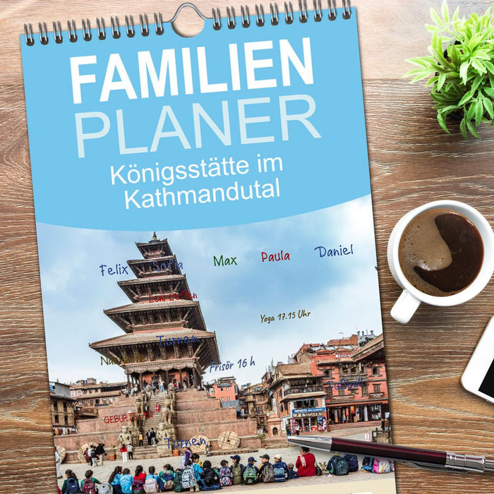 Königsstätte im Kathmandutal (CALVENDO Familienplaner 2026)