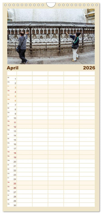 Königsstätte im Kathmandutal (CALVENDO Familienplaner 2026)