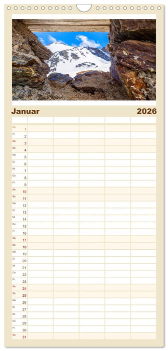 Ein Herz für Granada (CALVENDO Familienplaner 2026)