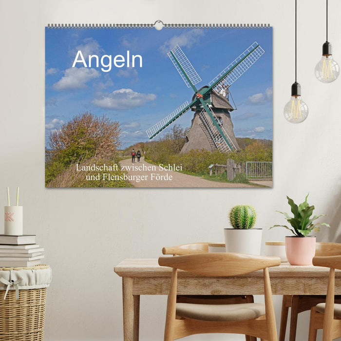 Angeln - Landschaft zwischen Schlei und Flensburger Förde (CALVENDO Wandkalender 2026)