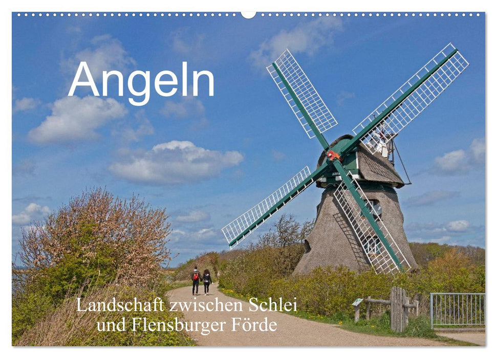 Angeln - Landschaft zwischen Schlei und Flensburger Förde (CALVENDO Wandkalender 2026)