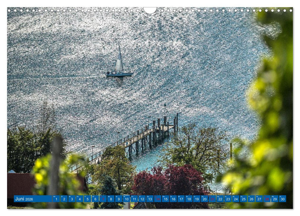 Drei Länder ein See - Bodensee (CALVENDO Wandkalender 2026)