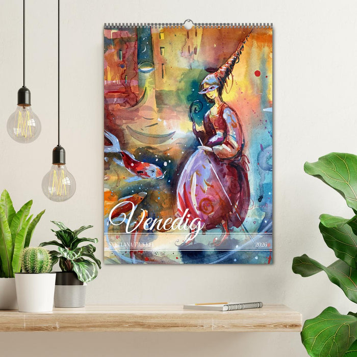 Venedig, verzaubert (CALVENDO Wandkalender 2026)