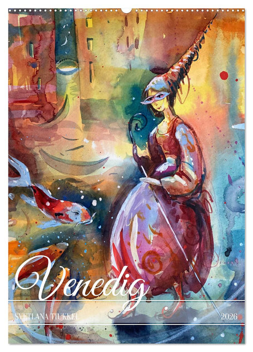 Venedig, verzaubert (CALVENDO Wandkalender 2026)