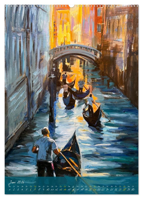Venedig, verzaubert (CALVENDO Wandkalender 2026)