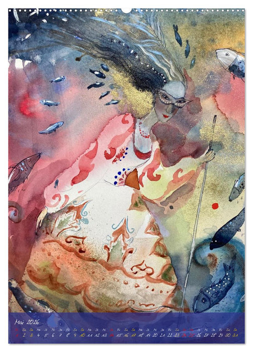 Venedig, verzaubert (CALVENDO Premium Wandkalender 2026)