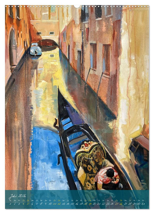 Venedig, verzaubert (CALVENDO Premium Wandkalender 2026)